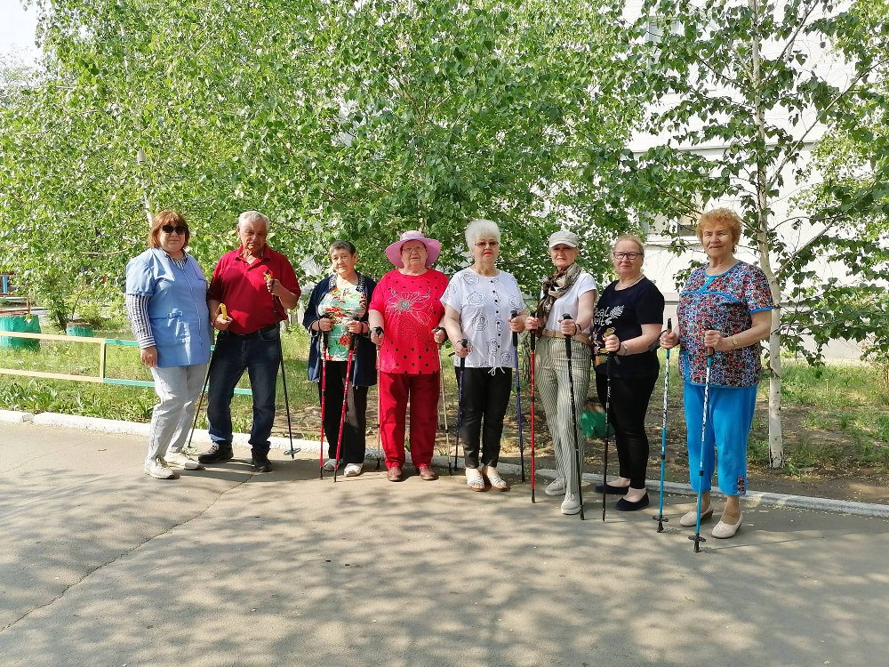 В комплексном центре социального обслуживания населения города Троицка прошли мероприятия, приуроченные к акции «Шаги здоровья»