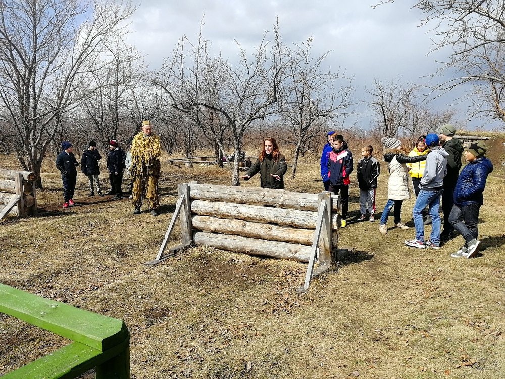 Воспитанники МКУ «Центр помощи детям» города Троицка побывали на экскурсионной программе «Линия фронта» Парка исторической реконструкции «Гардарика»