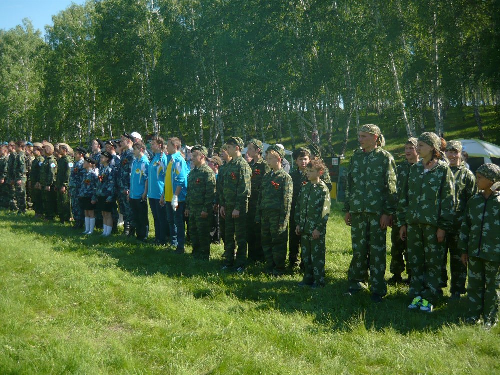 «Зарница» на Чкаловской поляне