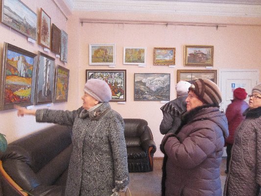 Выставка Южноуральских художников