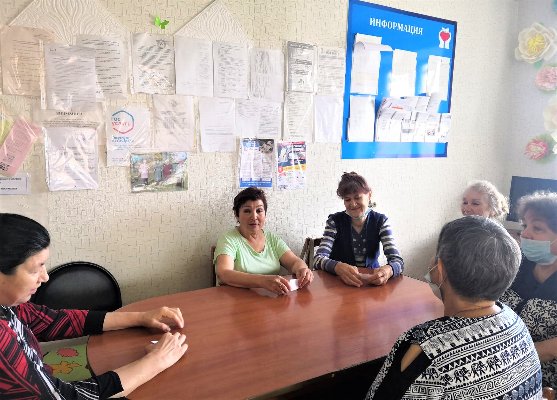 Отдыхающие отделения дневного пребывания граждан пожилого возраста и инвалидов комплексного центра социального обслуживания населения города Троицка приняли участие в интеллектуальном упражнении