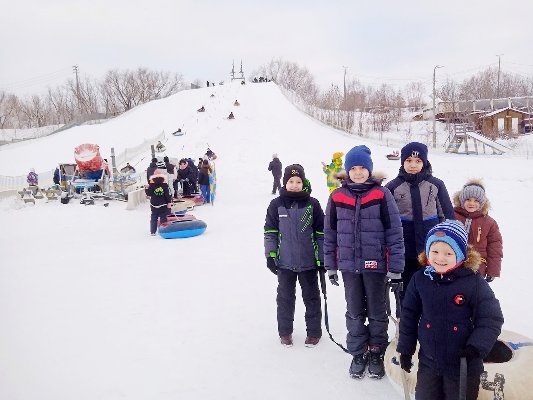 Воспитанники центра помощи детям города Троицка побывали на спортивной базе «Русские забавы» в г. Челябинске