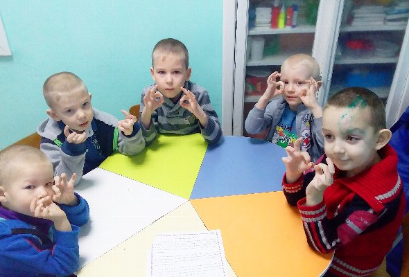 Воспитанники социального приюта города Троицка приняли участие в цикле кинезиологических занятий