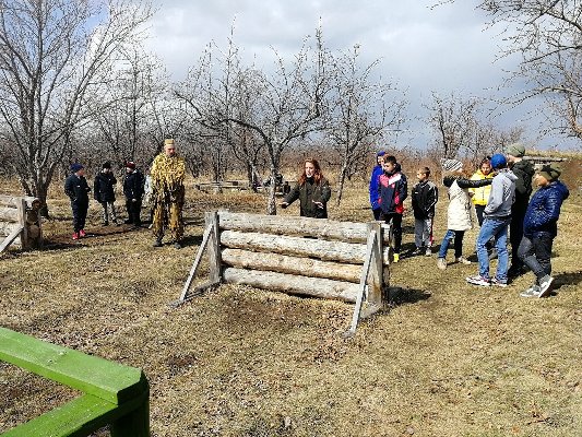 Воспитанники МКУ «Центр помощи детям» города Троицка побывали на экскурсионной программе «Линия фронта» Парка исторической реконструкции «Гардарика»