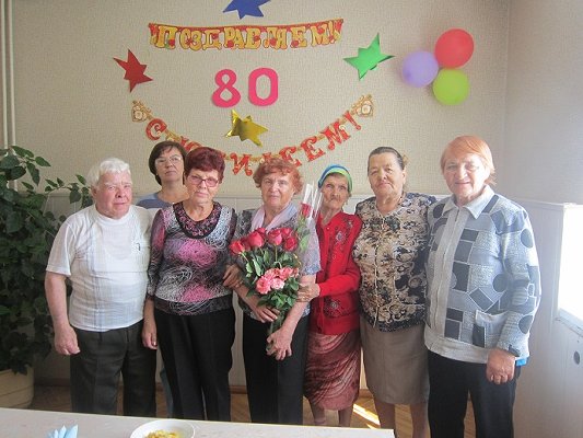 Юбилей старейшего посетителя