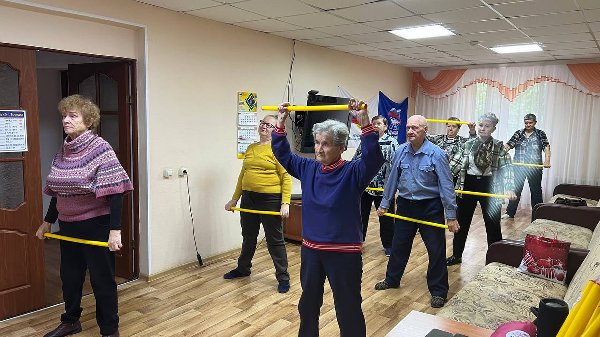 В отделении дневного пребывания граждан пожилого возраста и инвалидов КЦСОН города Троицка проведено спортивное мероприятие