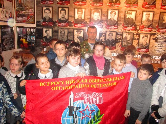 Дети посетили Музей боевой славы