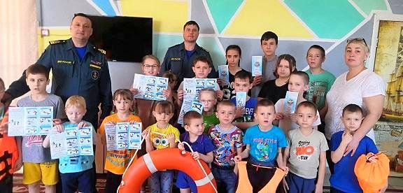 Говорим о безопасности на водных объектах