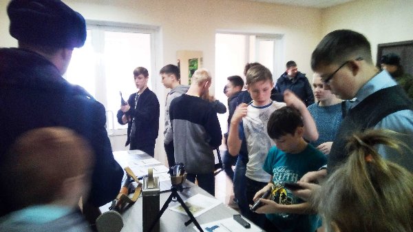В гостях у пограничников