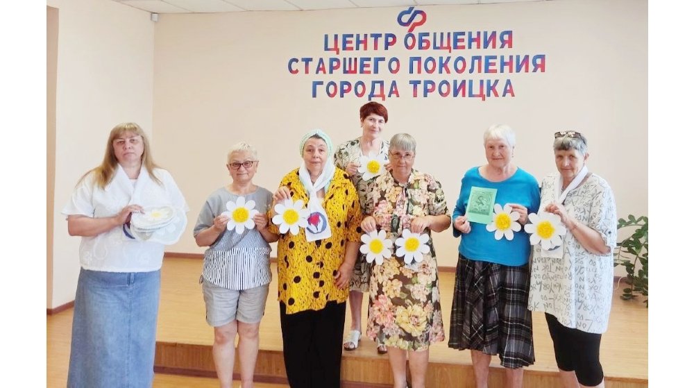 Серебряные волонтеры провели мастер-класс для пенсионеров