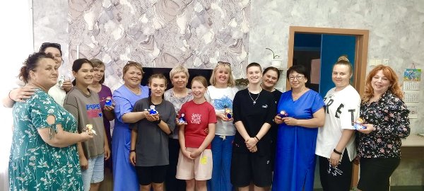В центре помощи детям города Троицка прошел мастер-класс с семьями участников СВО
