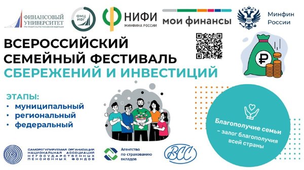 9 июня 2025 года в Троицке пройдет муниципальный этап II Всероссийского семейного фестиваля сбережений и инвестиций